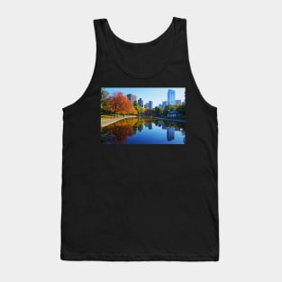 Autumn Foliage on the Boston Common Frog Pond Tank Top